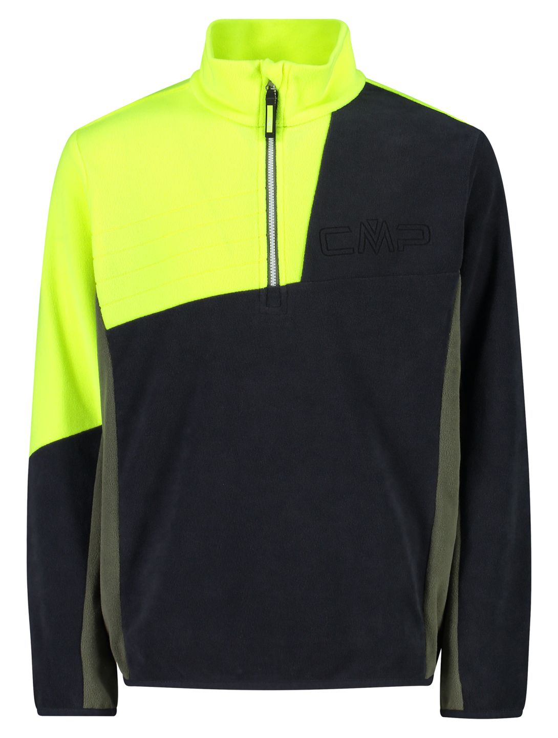 CMP, 33G1204 jersey niños Anthracite / Yellow Fluo amarillo, gris 