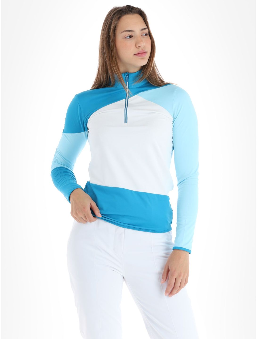 CMP, 33L0346 jersey mujeres Giada azul, blanco 