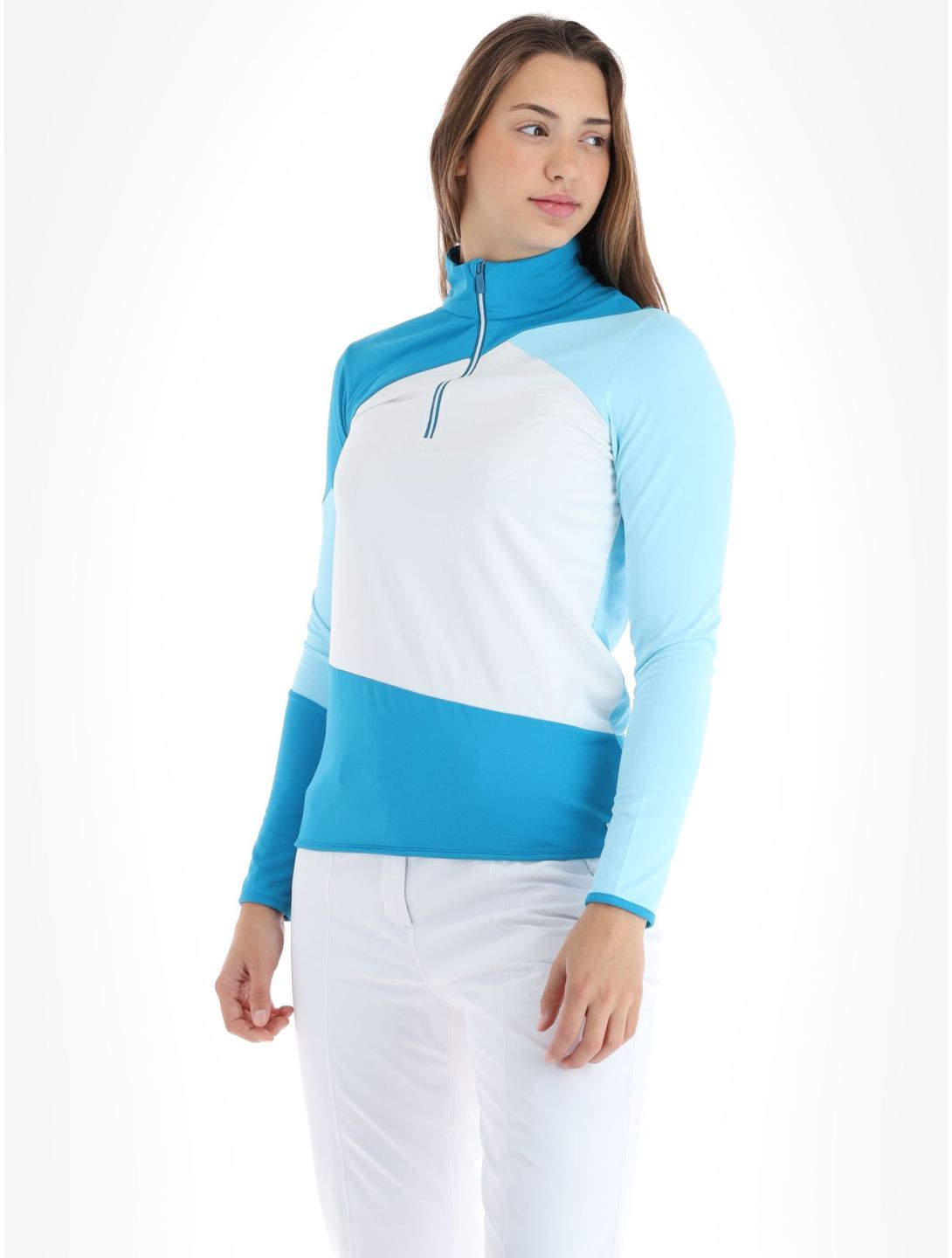 CMP, 33L0346 jersey mujeres Giada azul, blanco 