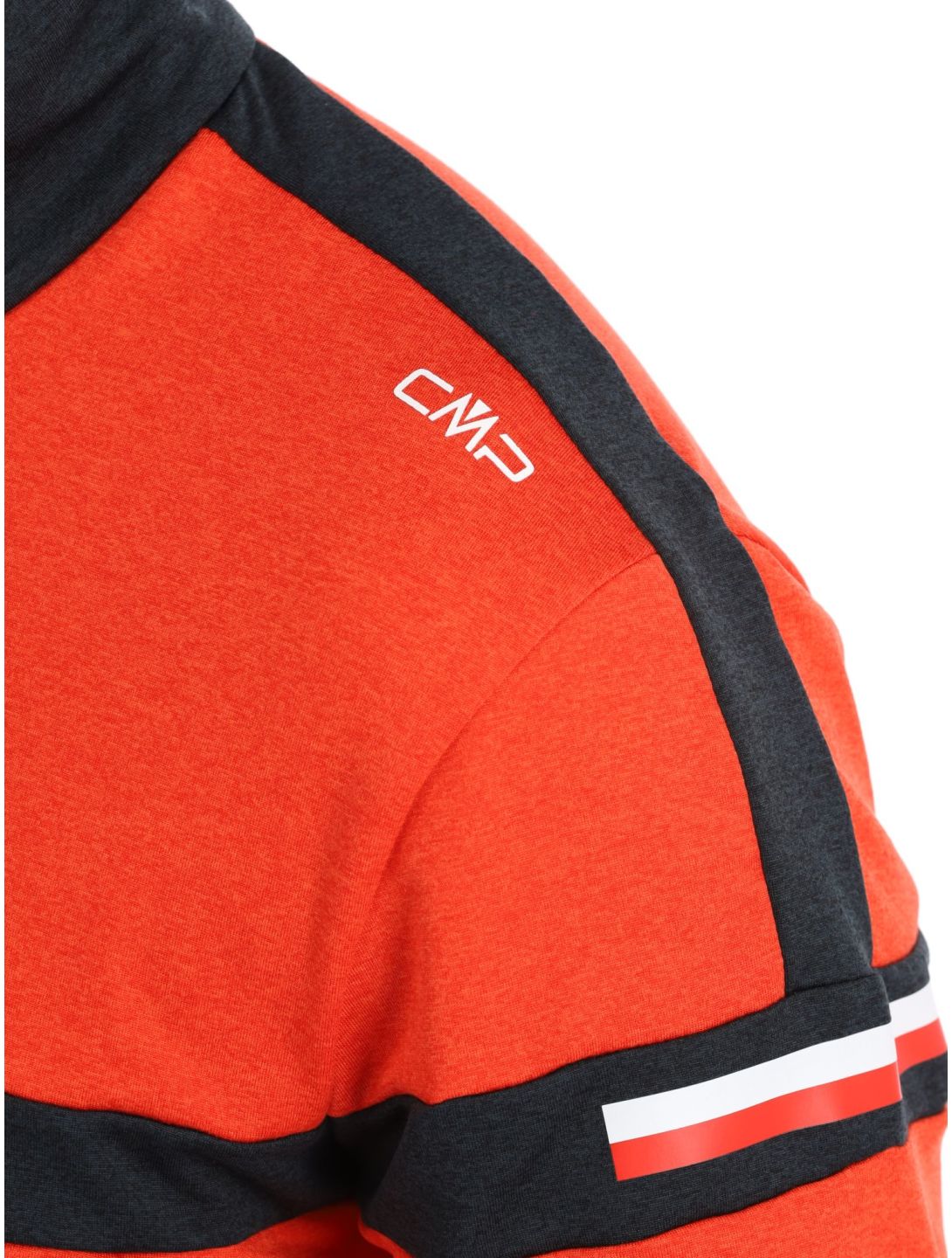 CMP, 33L1107 jersey hombres Flame Mel. naranja 