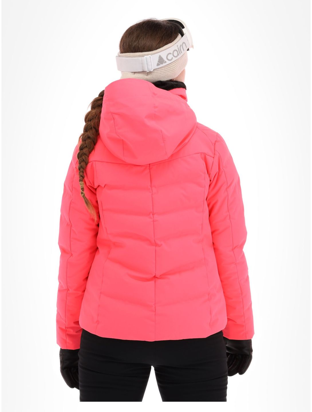 Cmp Woman Jacket Fix Hood rosa chaqueta esquí mujer