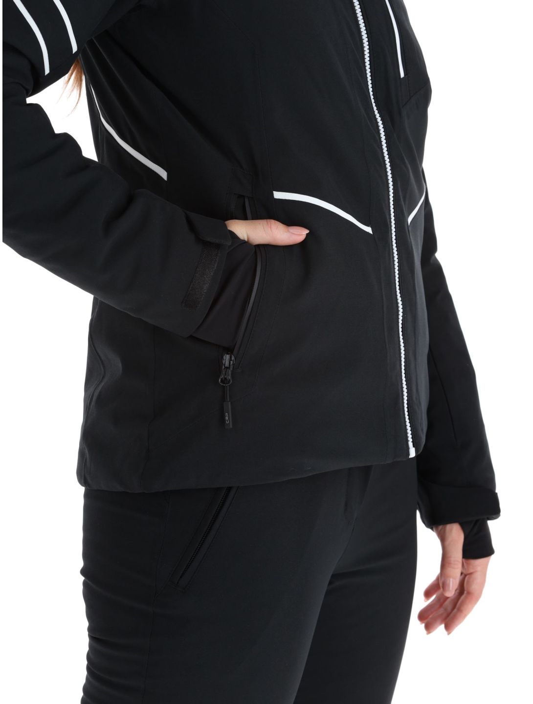 CMP, 33W0666 chaqueta de esquí mujeres Black negro 