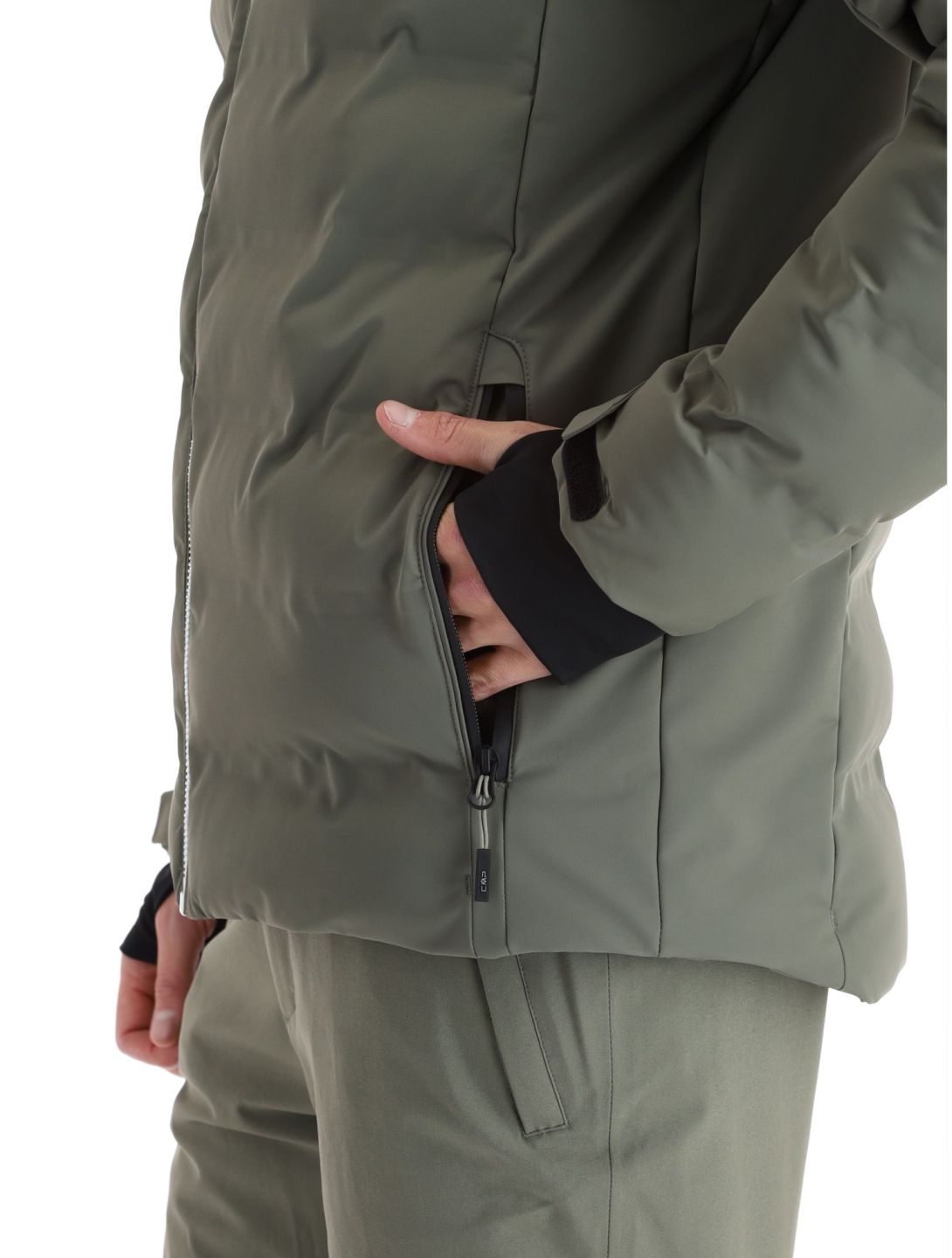 CMP, 33W0767 chaqueta de esquí hombres Kaki verde 