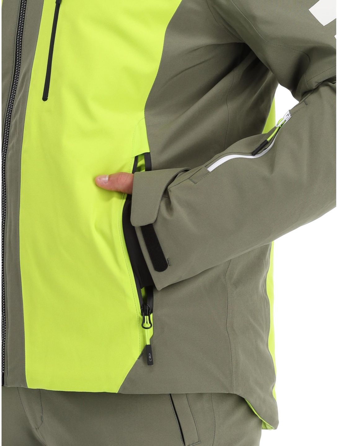 CMP, 33W0787 chaqueta de esquí hombres Kaki verde 