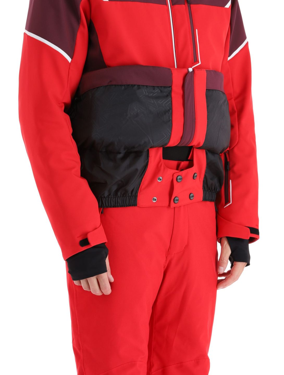 CMP, 33W0897 chaqueta de esquí softshell hombres Ferrari rojo 