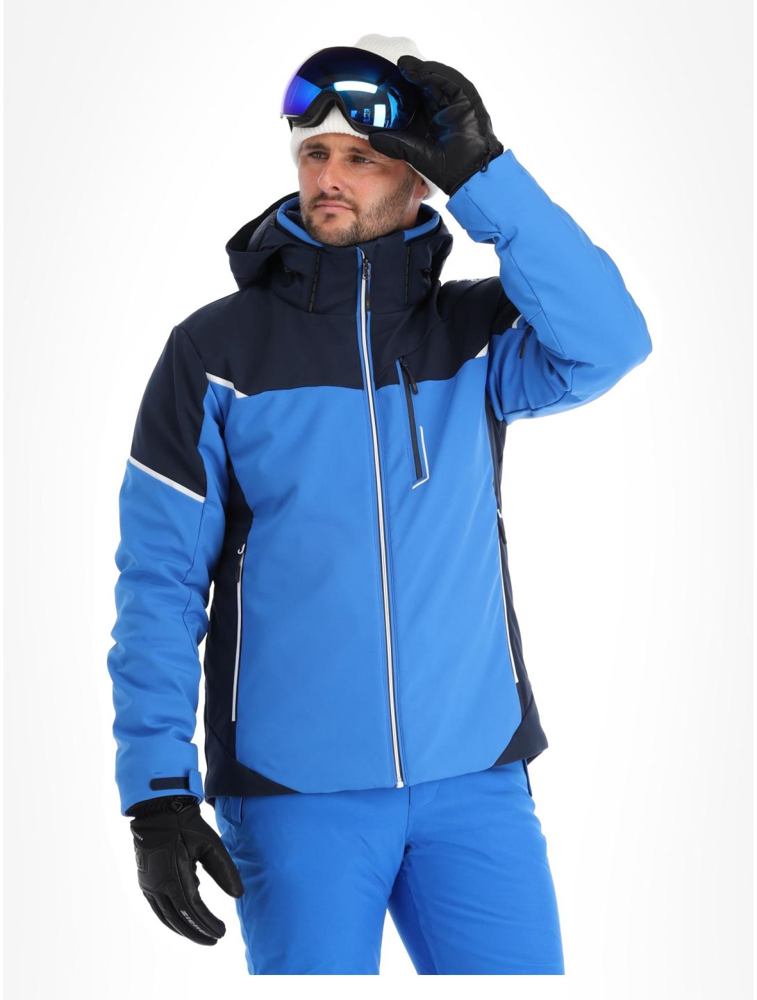 CMP, 33W0897 chaqueta de esquí softshell hombres Royal azul 