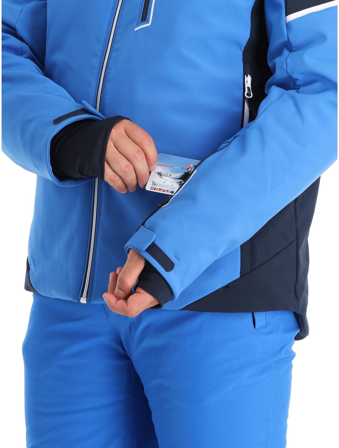 CMP, 33W0897 chaqueta de esquí softshell hombres Royal azul 