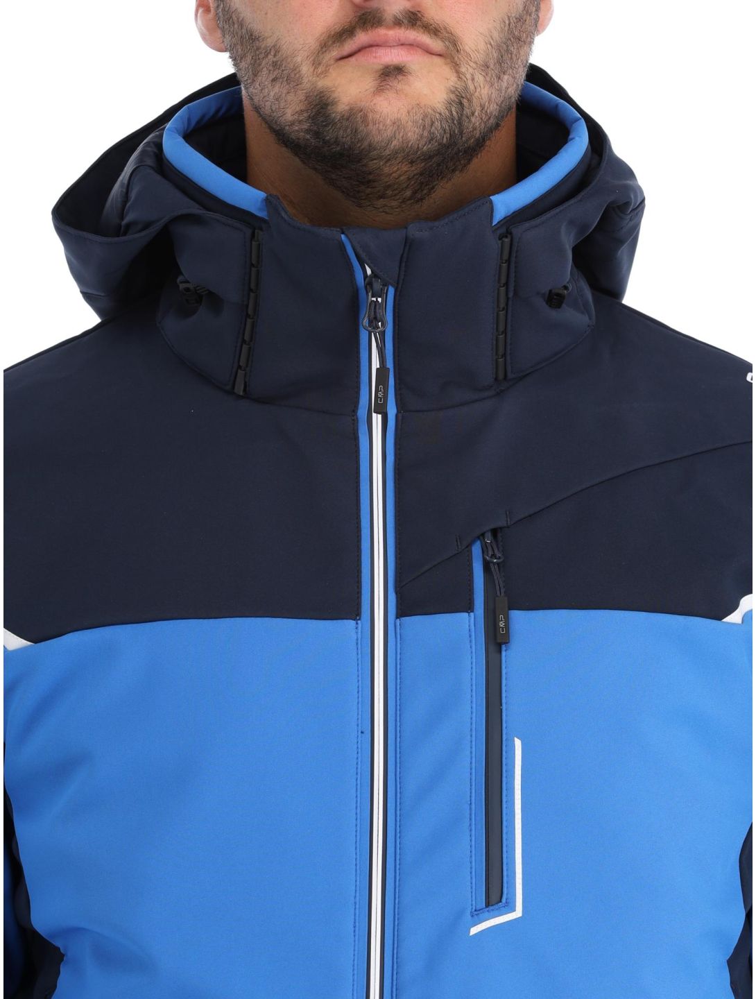 CMP, 33W0897 chaqueta de esquí softshell hombres Royal azul 