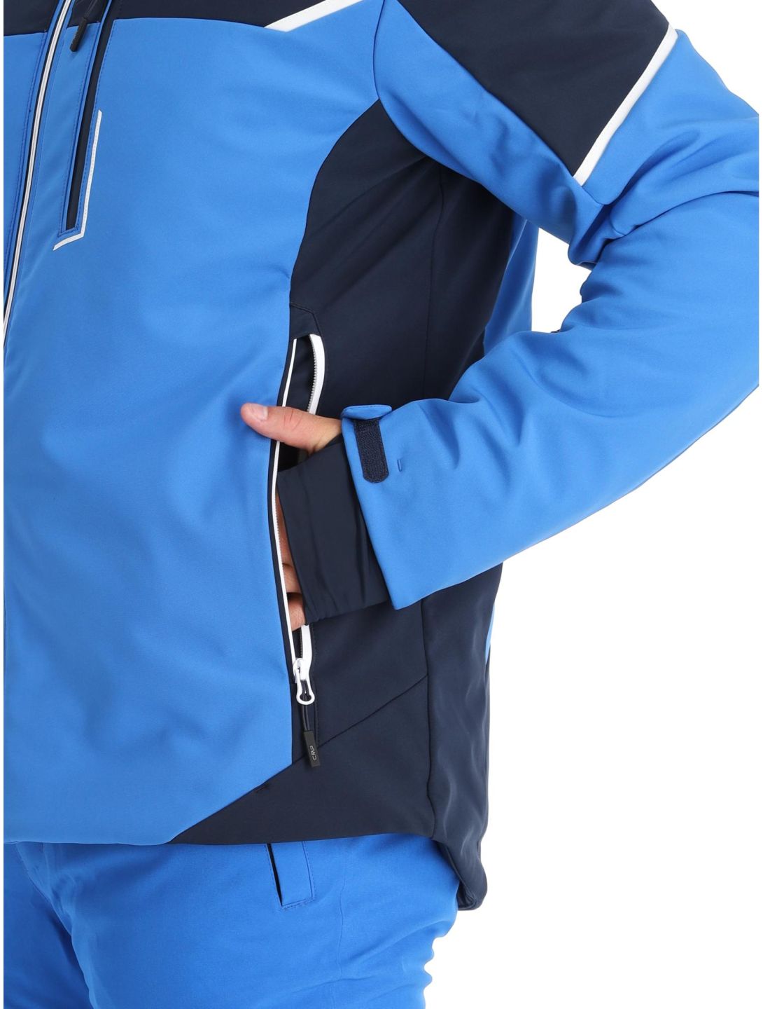 CMP, 33W0897 chaqueta de esquí softshell hombres Royal azul 