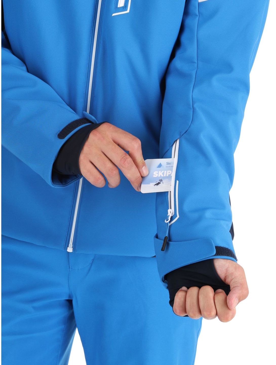 CMP, 33W0897 chaqueta de esquí softshell hombres Sapphire azul 