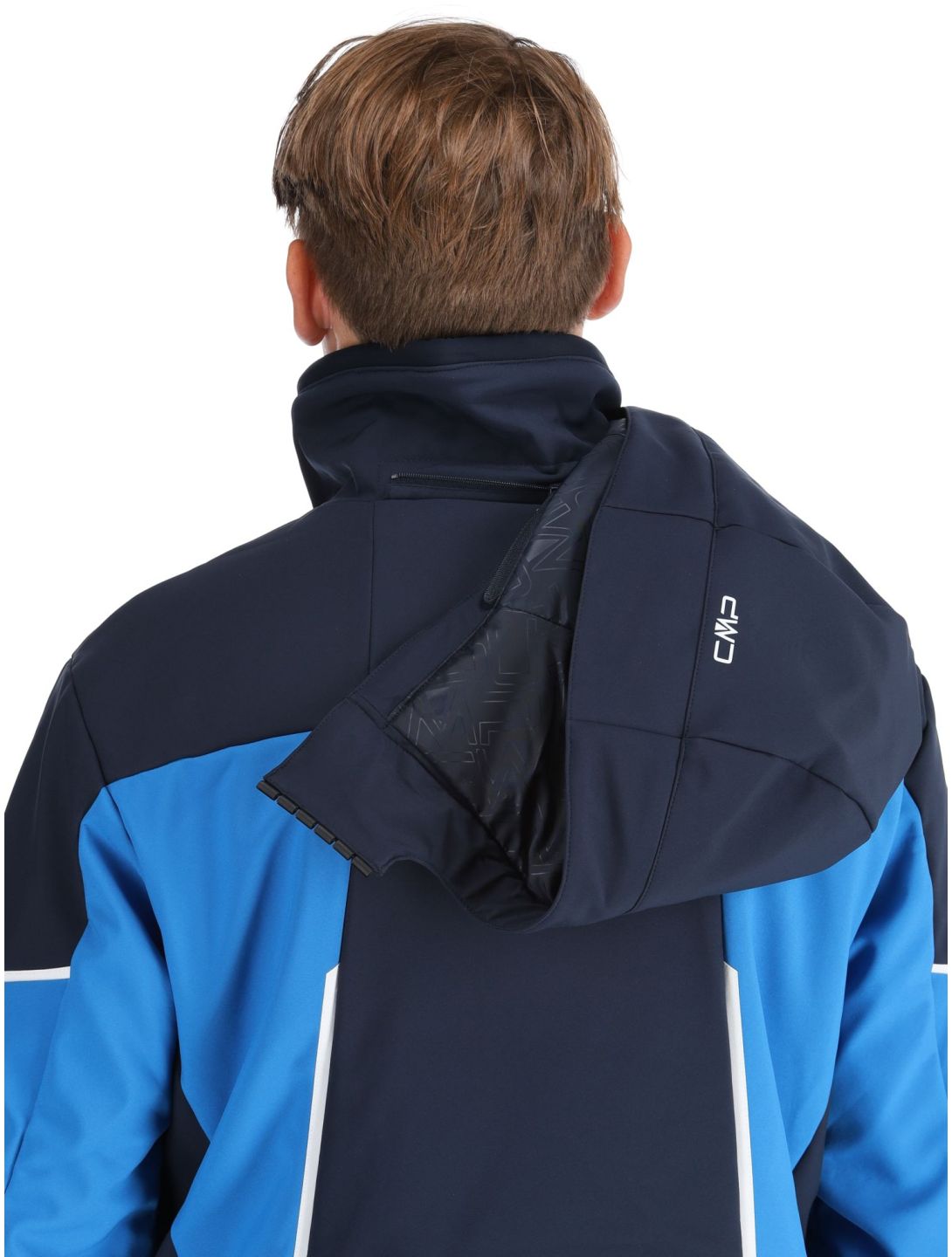 CMP, 33W0897 chaqueta de esquí softshell hombres Sapphire azul 