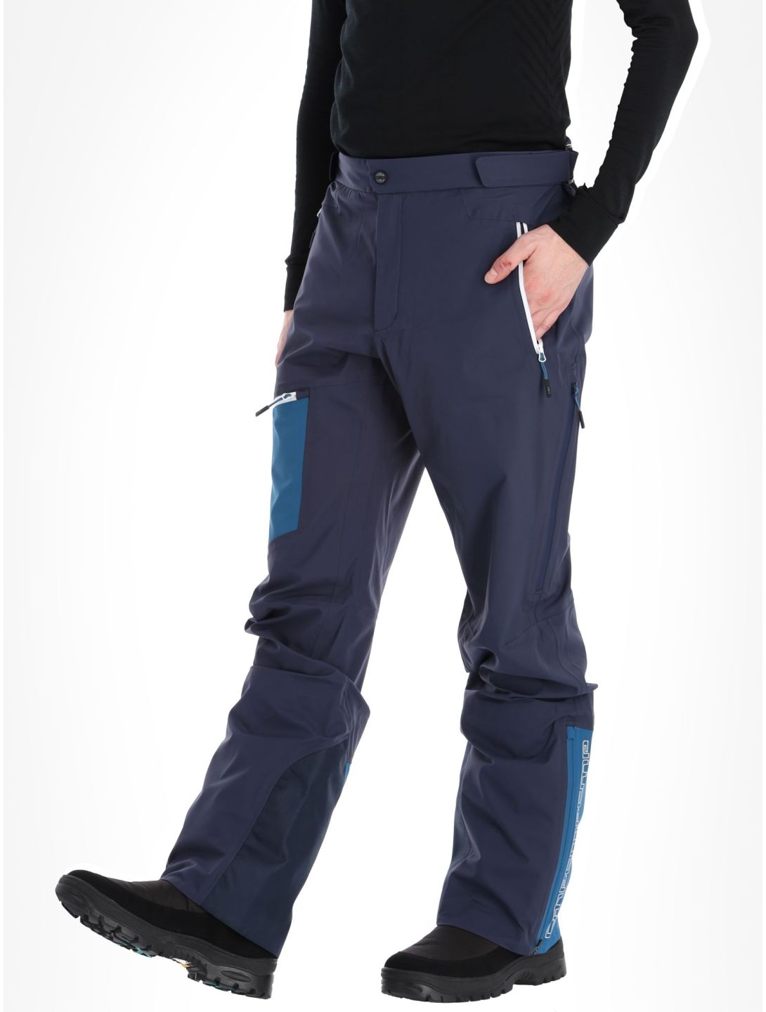 CMP, 33W2887 pantalones de esquí hardshell hombres B.Blue Petrol azul 