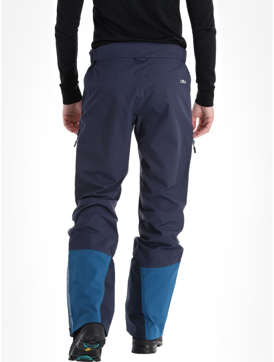 CMP, 33W2887 pantalones de esquí hardshell hombres B.Blue Petrol azul 