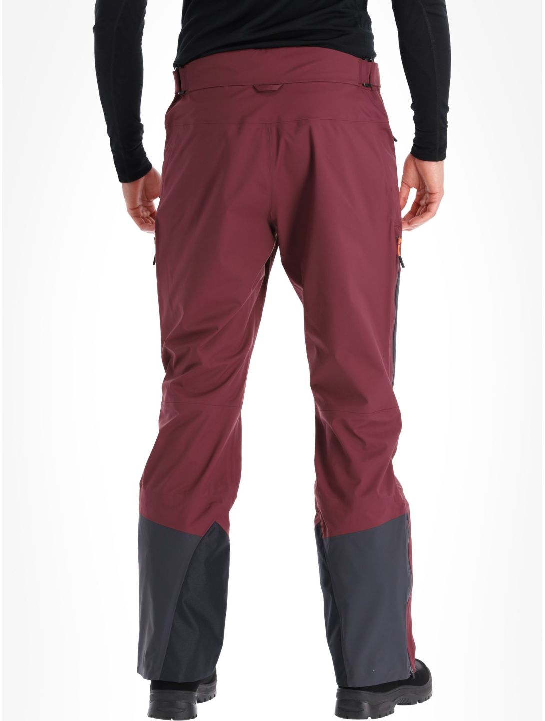 CMP, 33W2887 pantalones de esquí hardshell hombres Burgundy borgoña 