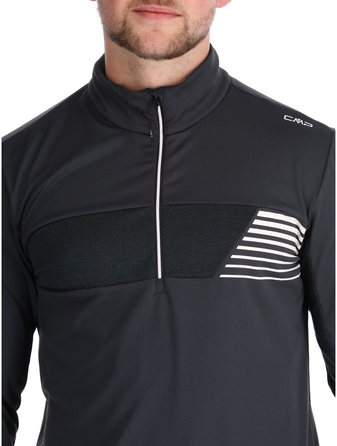 CMP, 34L4137 jersey hombres Anthracite gris 