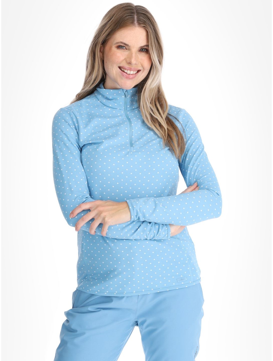 CMP, 34L4306 jersey mujeres Niagara / White azul, blanco 