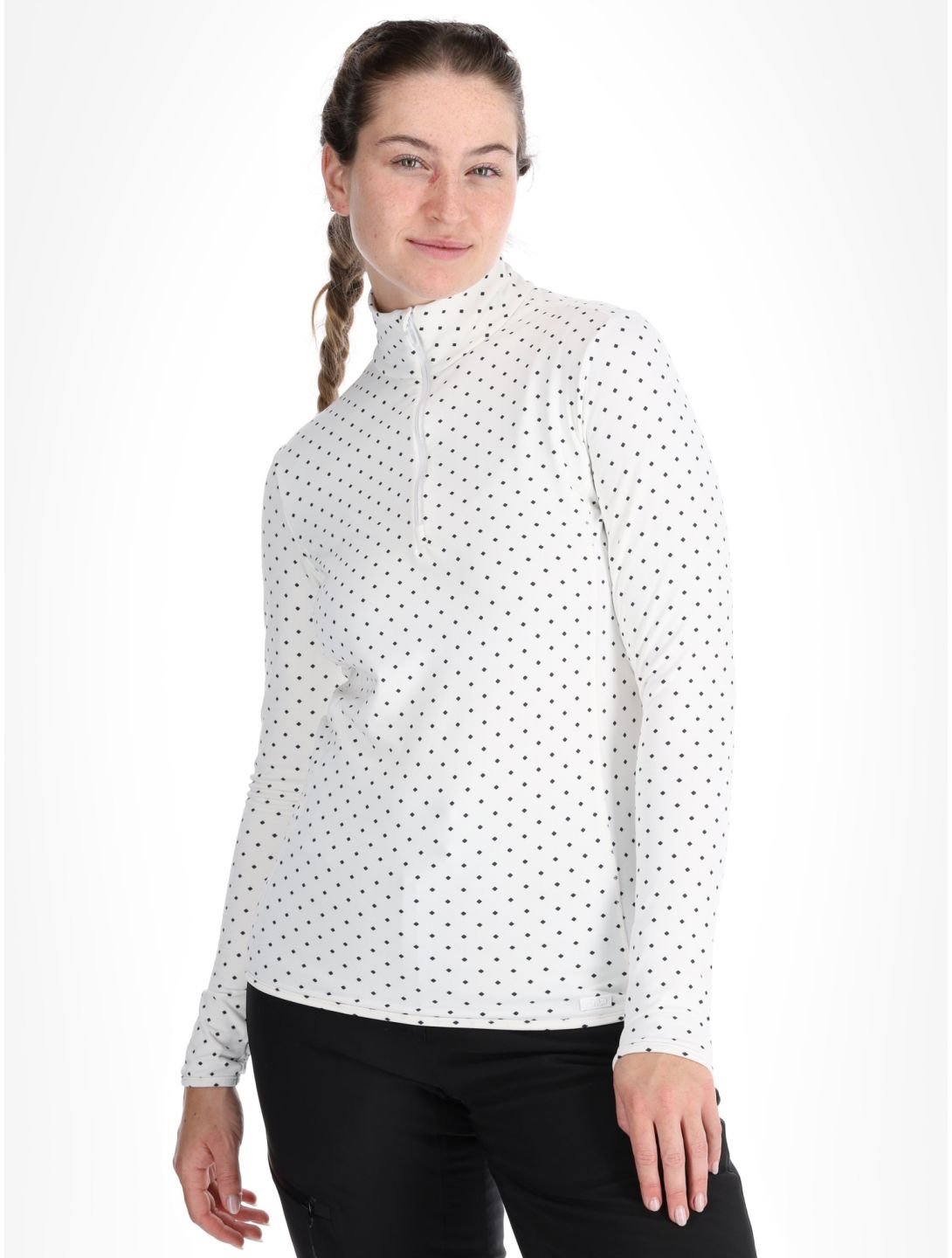 CMP, 34L4306 jersey mujeres White / Anthracite blanco, gris 