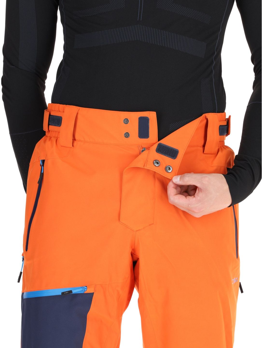 CMP, 34W2027 pantalones de esquí hombres Jaffa naranja 