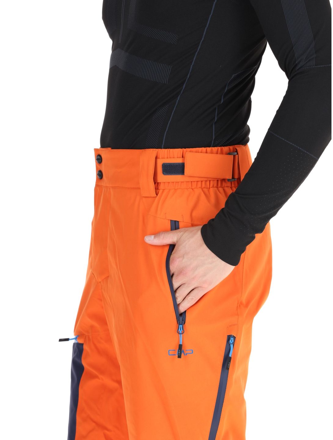 CMP, 34W2027 pantalones de esquí hombres Jaffa naranja 