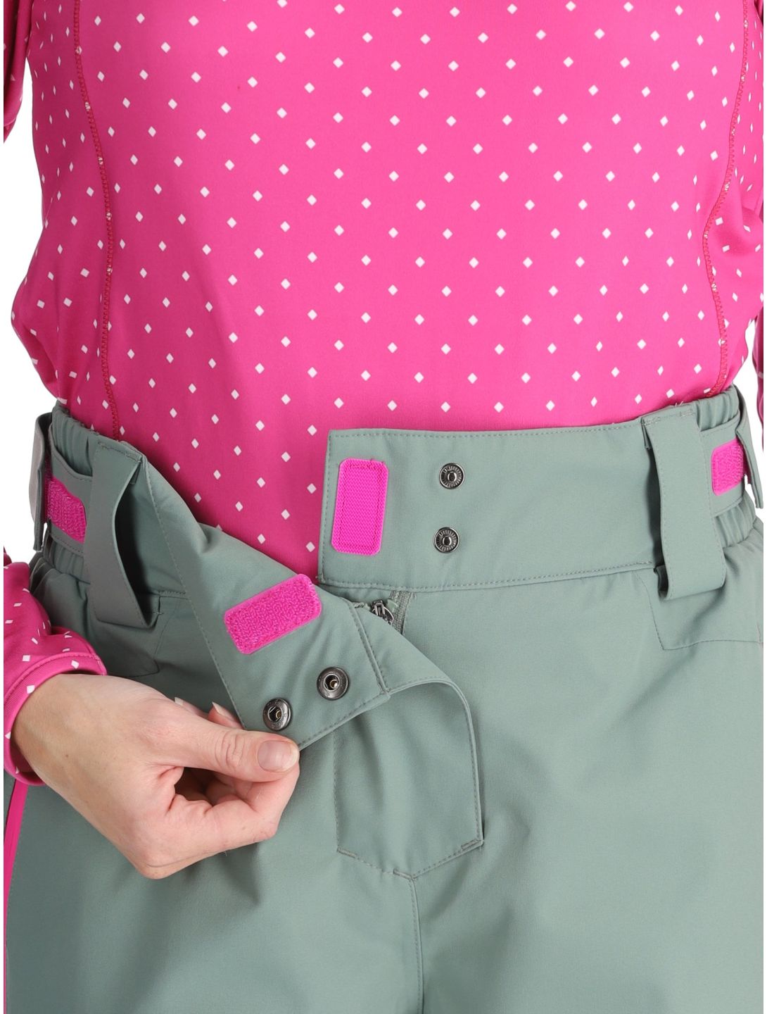 CMP, 34W2046 pantalones de esquí mujeres Mineral verde 