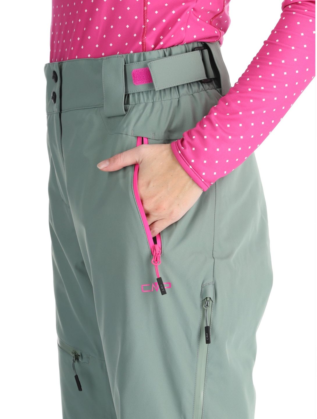 CMP, 34W2046 pantalones de esquí mujeres Mineral verde 