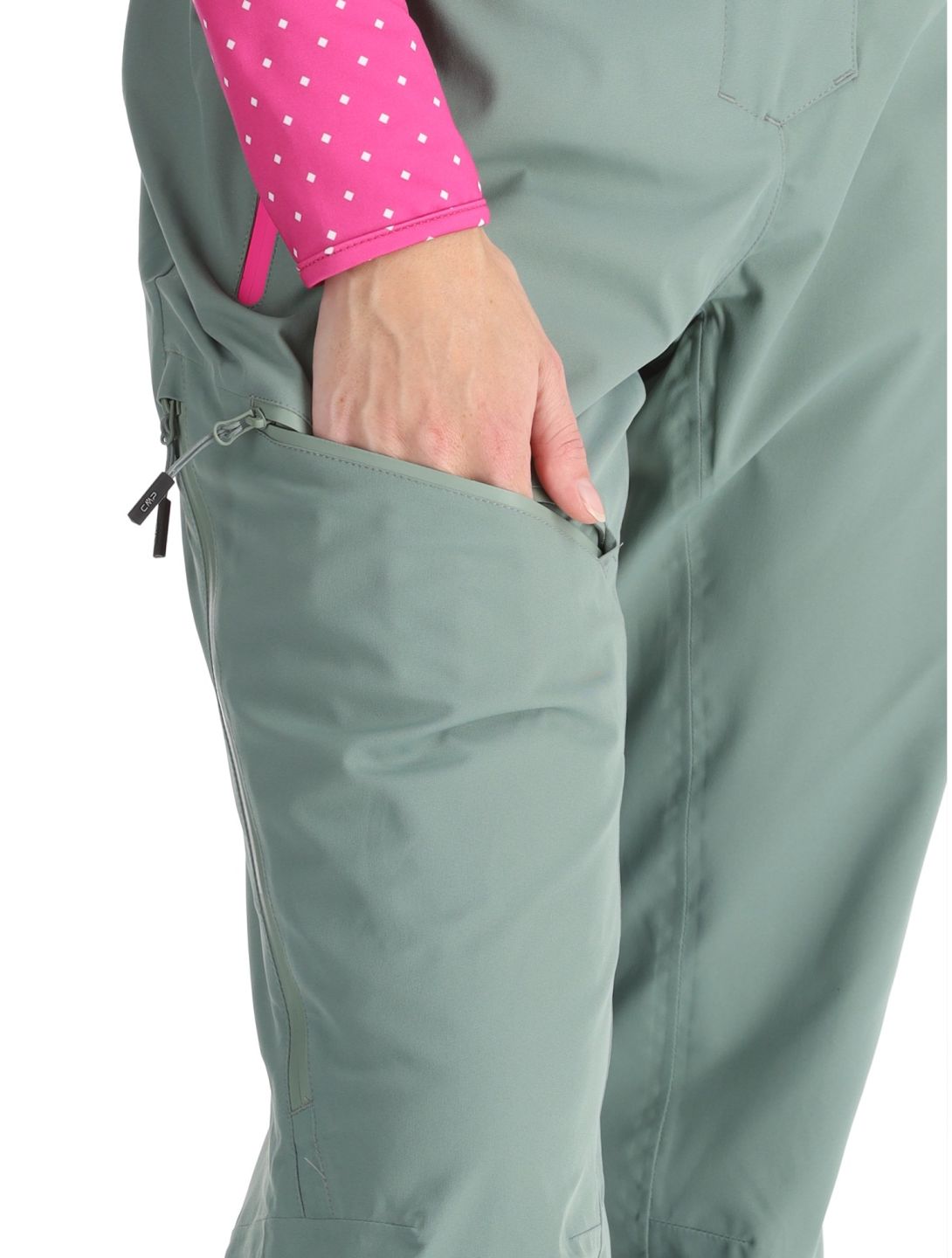 CMP, 34W2046 pantalones de esquí mujeres Mineral verde 