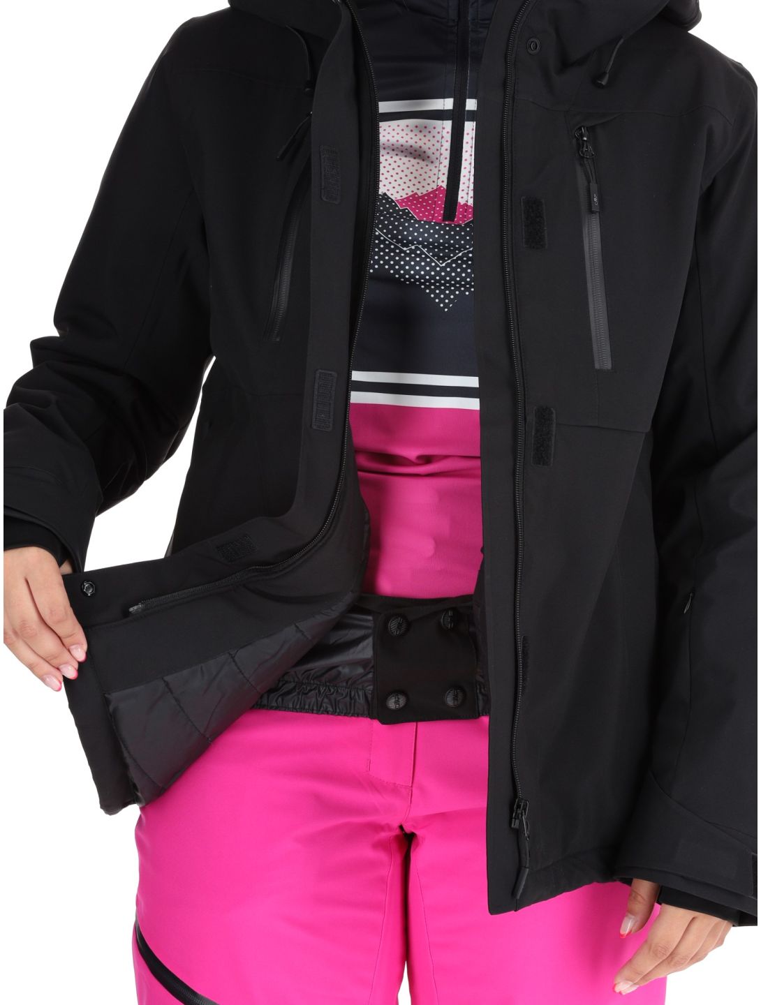 CMP, 34W3926 chaqueta de esquí mujeres Black negro 