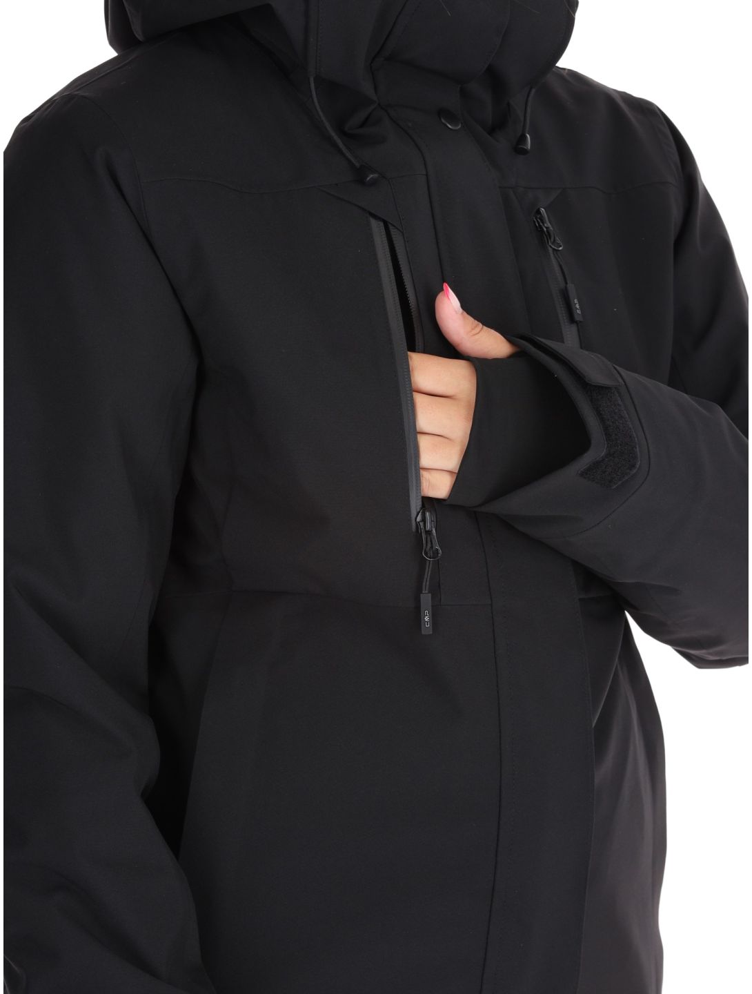 CMP, 34W3926 chaqueta de esquí mujeres Black negro 