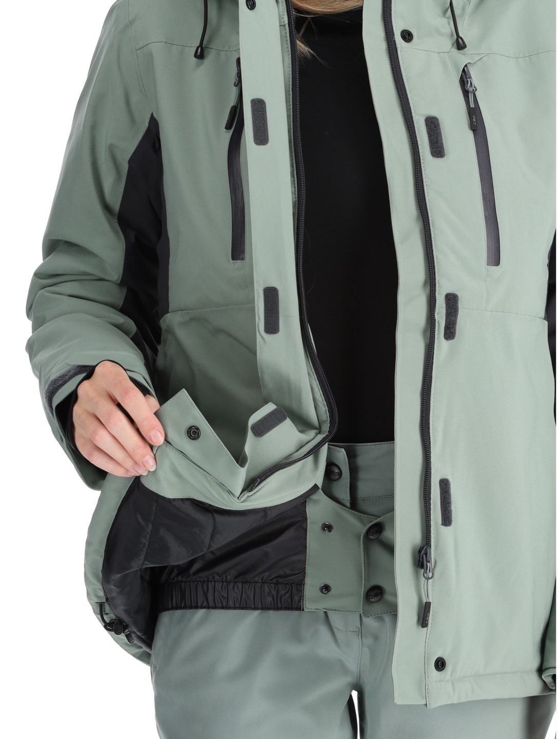 CMP, 34W3926 chaqueta de esquí mujeres Mineral verde 