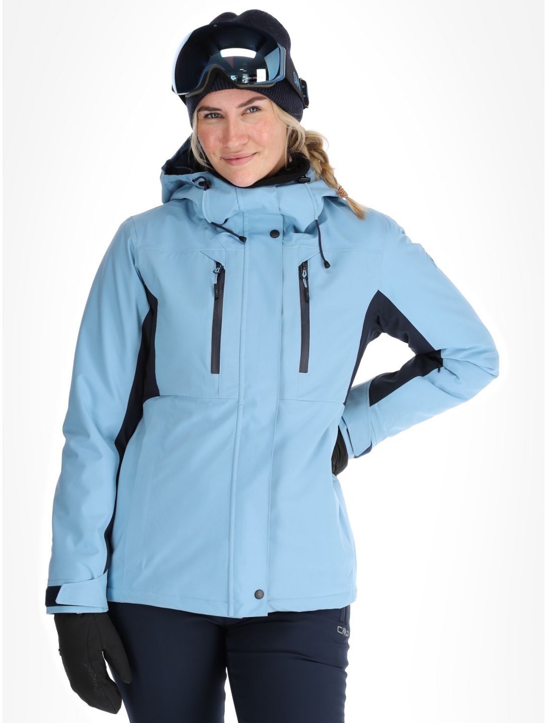 CMP, 34W3926 chaqueta de esquí mujeres Niagara azul 