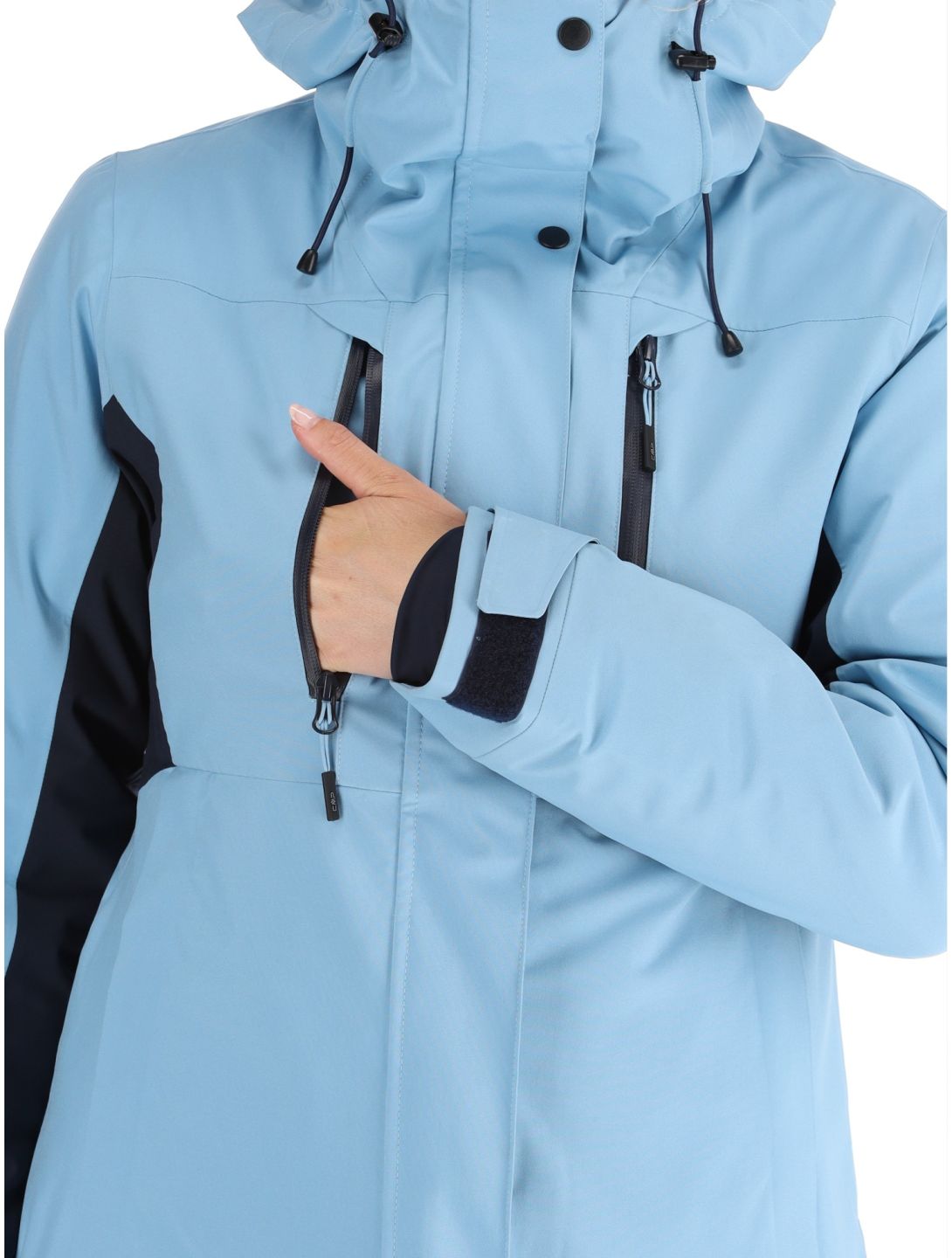 CMP, 34W3926 chaqueta de esquí mujeres Niagara azul 