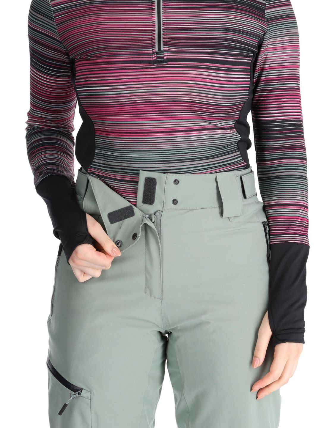 CMP, 34W3946 pantalones de esquí mujeres Mineral verde 