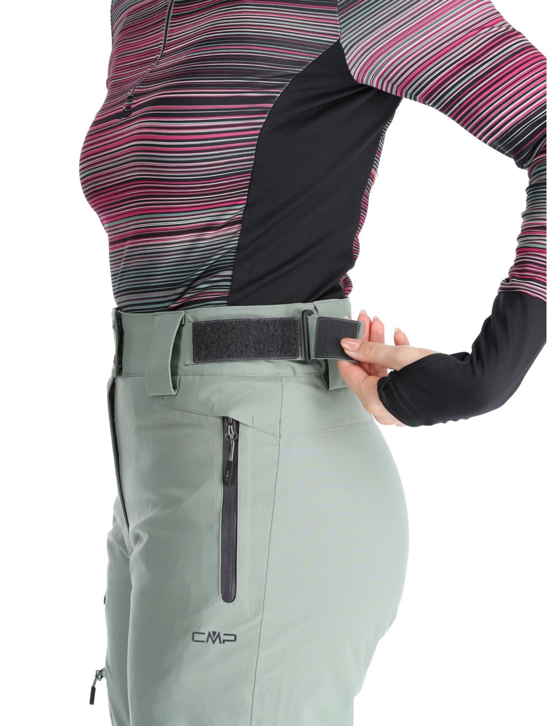 CMP, 34W3946 pantalones de esquí mujeres Mineral verde 