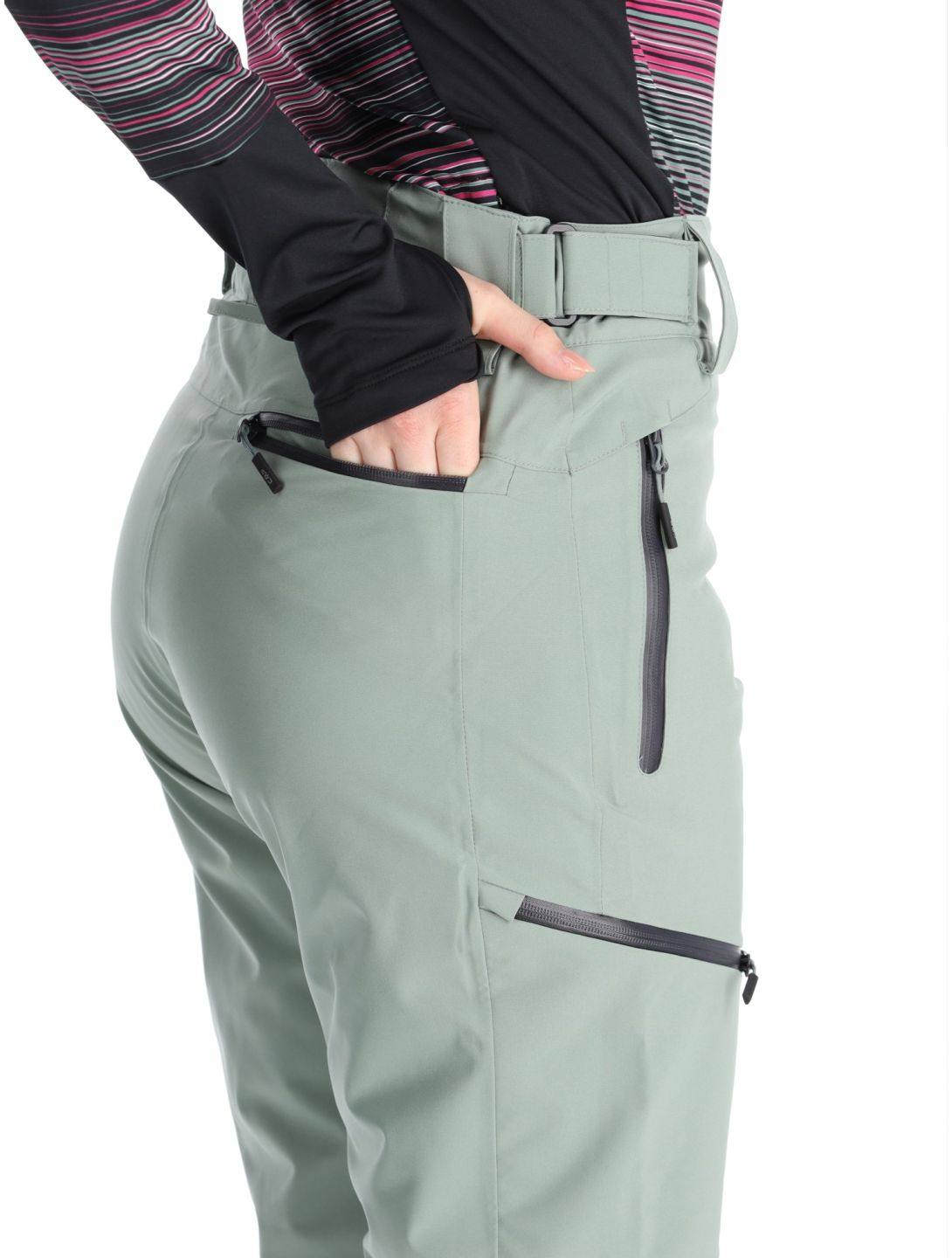 CMP, 34W3946 pantalones de esquí mujeres Mineral verde 