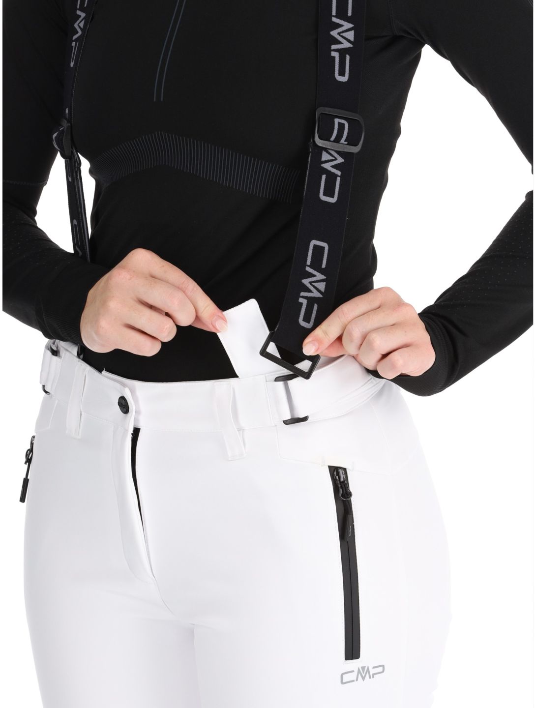 CMP, 34W4326 pantalones de esquí mujeres White blanco 