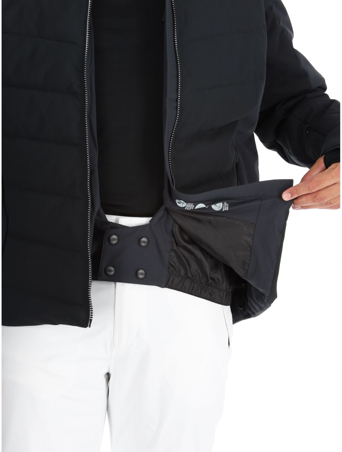 CMP, 34W4357 chaqueta de esquí hombres Black / Anthracite gris, negro 