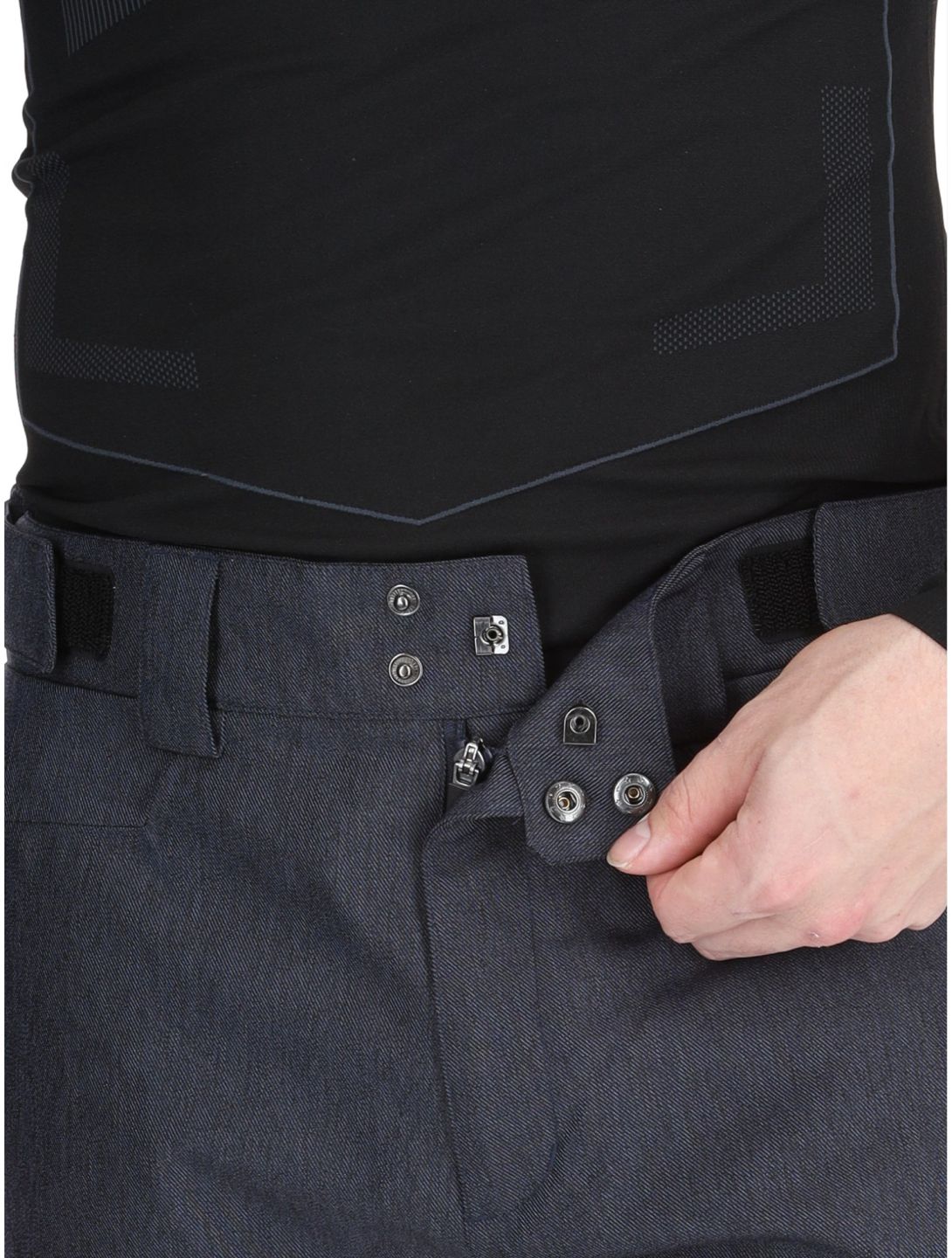 CMP, 34W4387 pantalones de esquí hombres Blue Melange azul 