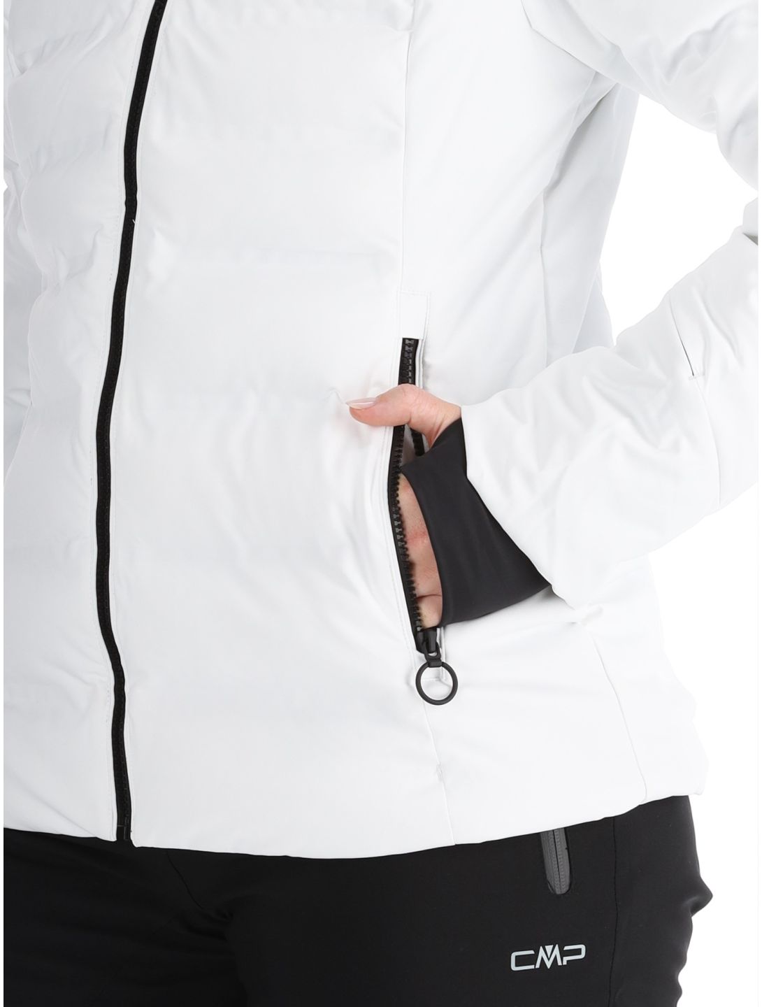 CMP, 34W4406 chaqueta de esquí mujeres White blanco 