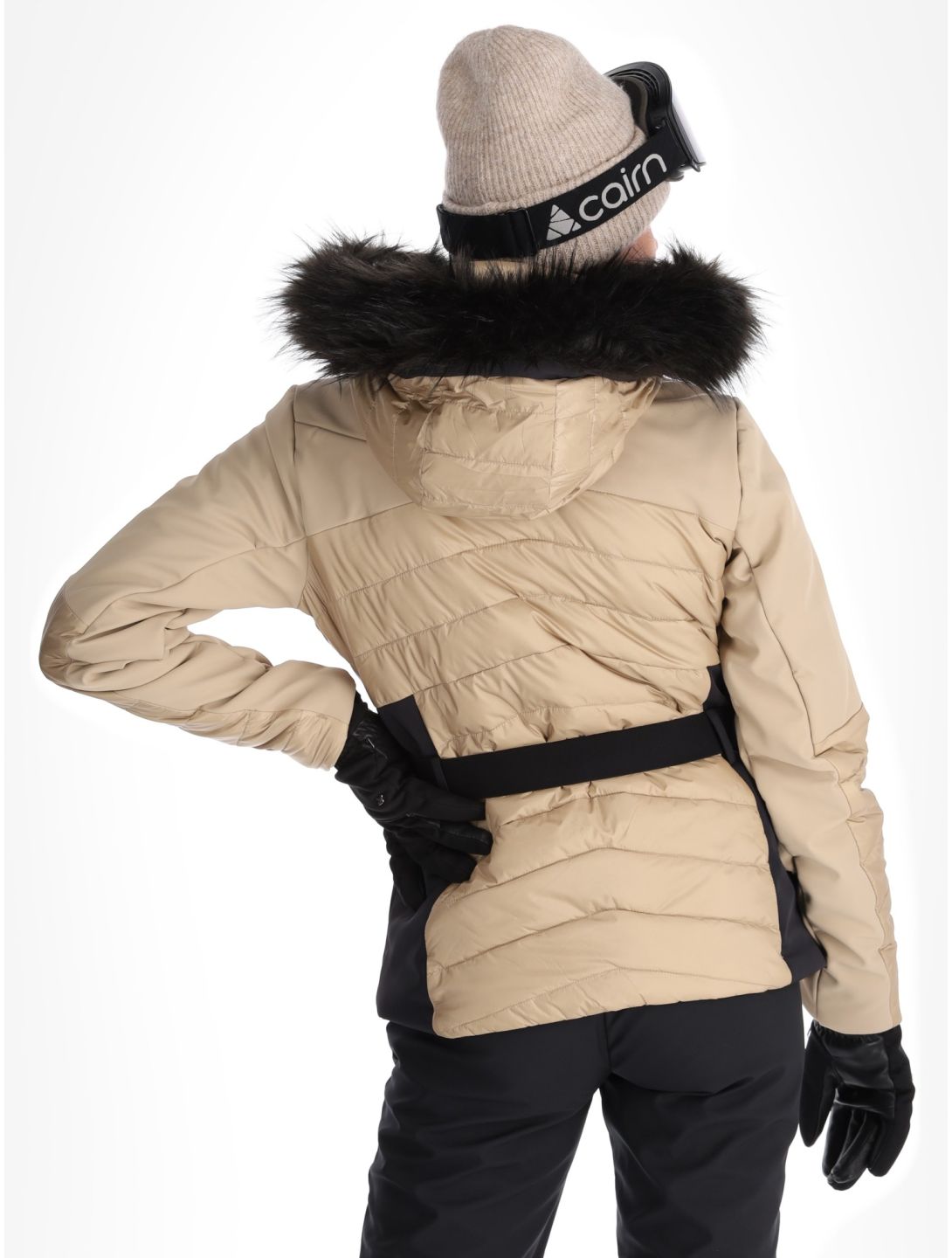 CMP, 34W4436F chaqueta de esquí mujeres Sesame marrón 