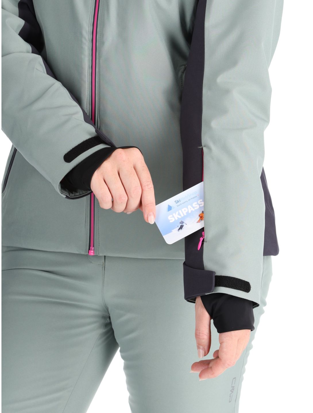 CMP, 34W4516 chaqueta de esquí mujeres Mineral verde 