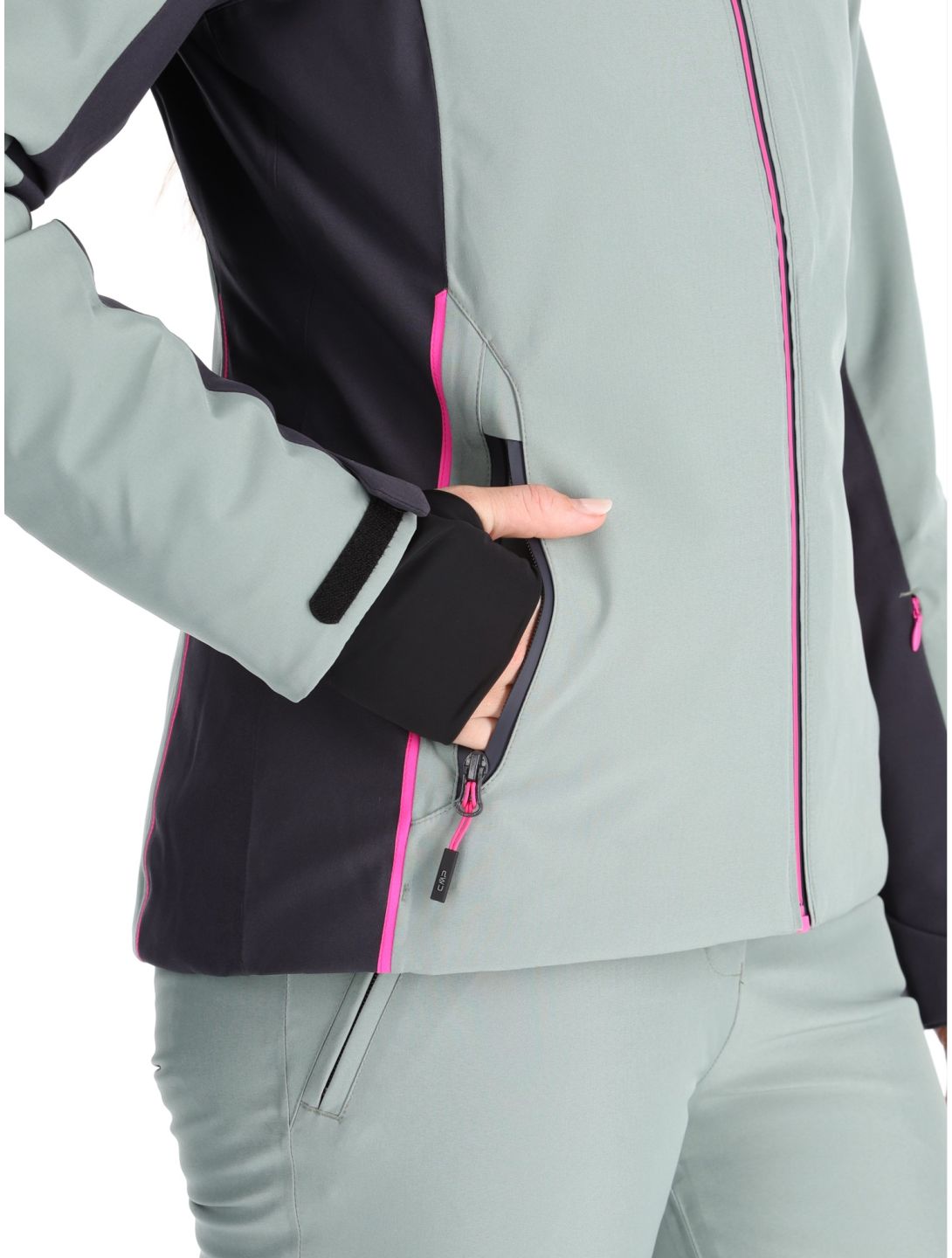 CMP, 34W4516 chaqueta de esquí mujeres Mineral verde 