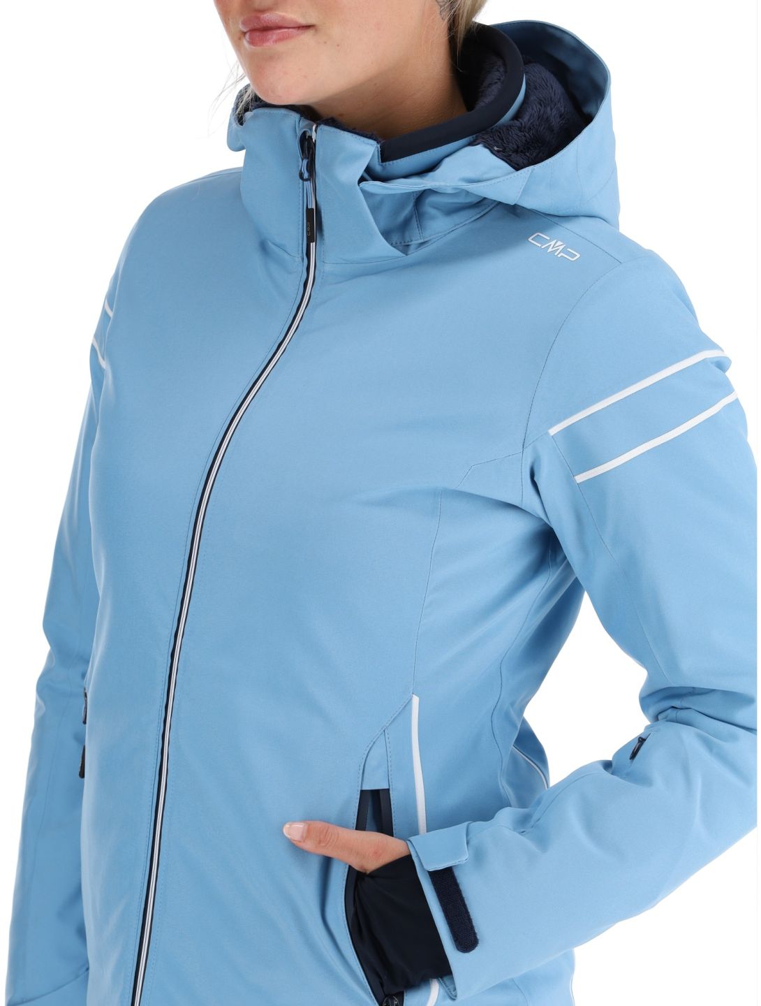 CMP, 34W4516 chaqueta de esquí mujeres Niagara azul 