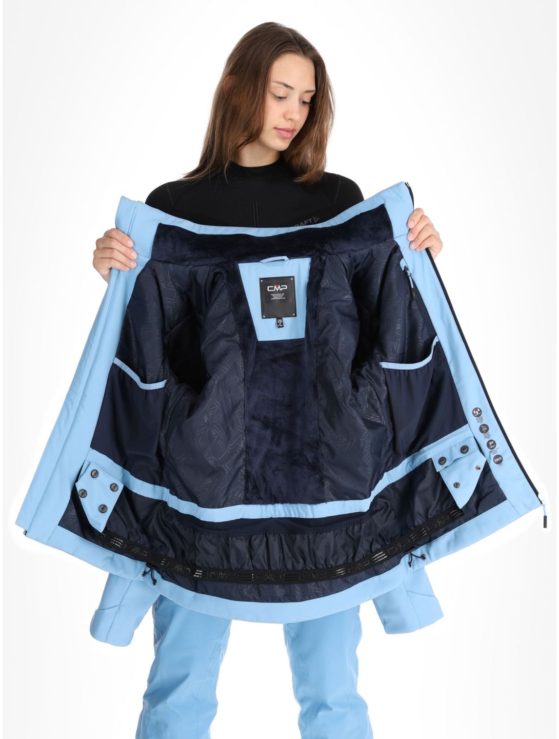 CMP, 34W4536 chaqueta de esquí mujeres Niagara azul 