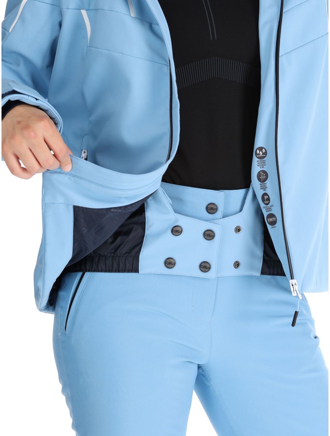 CMP, 34W4536 chaqueta de esquí mujeres Niagara azul 