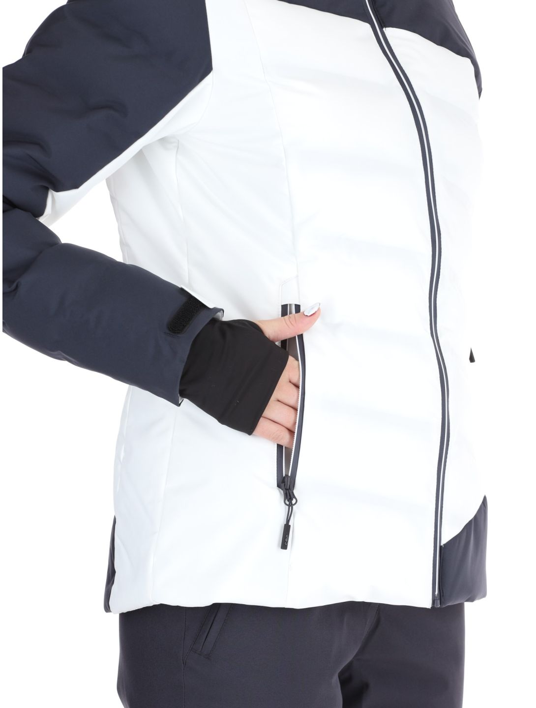 CMP, 34W4596 chaqueta de esquí mujeres White blanco 