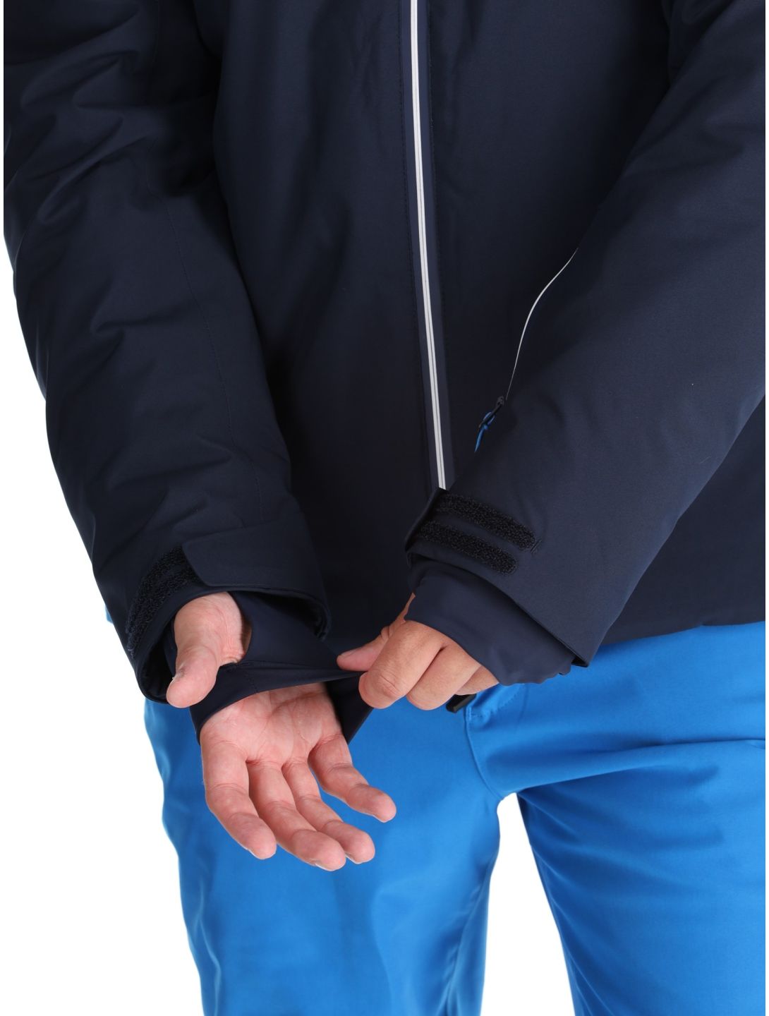 CMP, 34W4677 chaqueta de esquí hombres Black Blue azul 