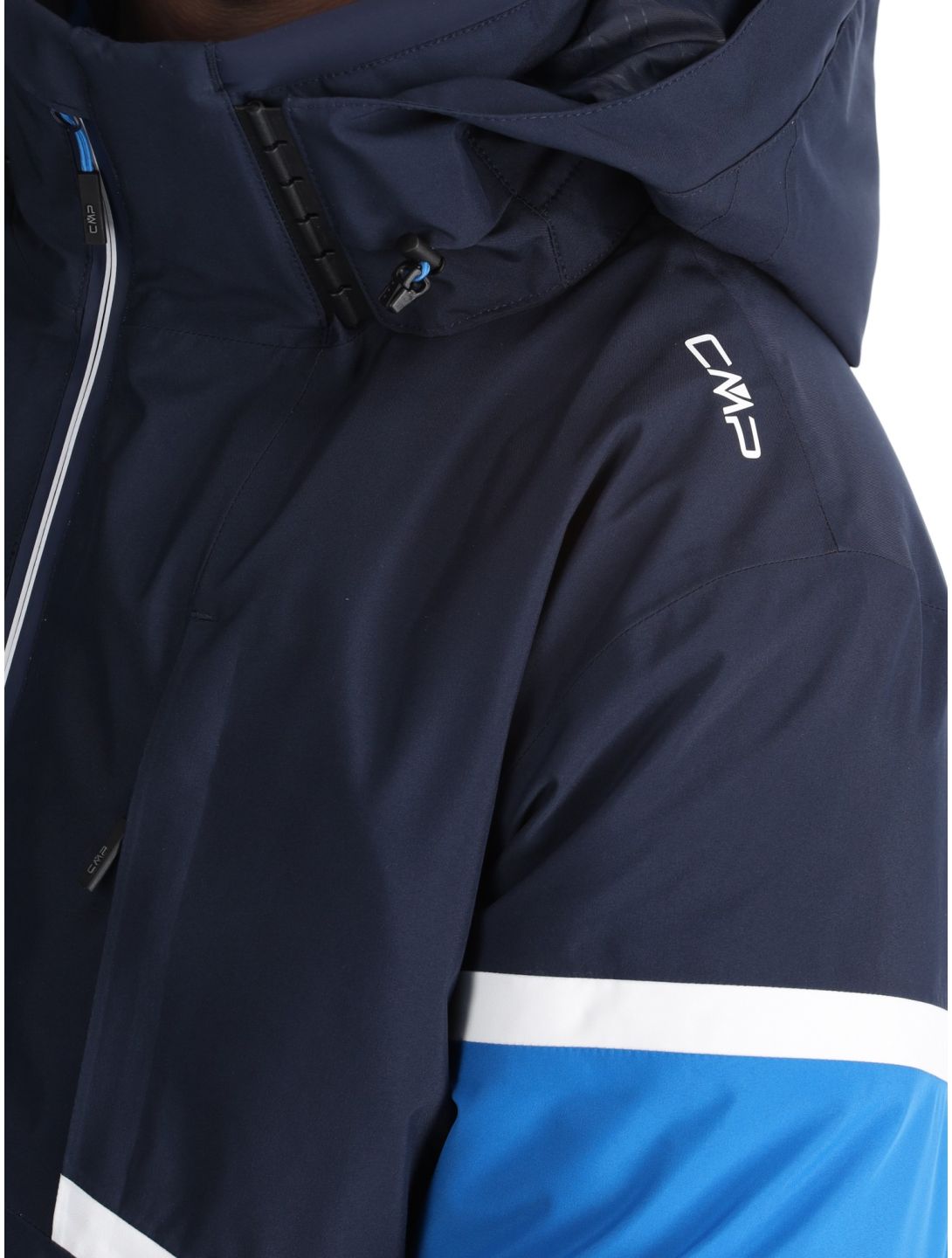 CMP, 34W4677 chaqueta de esquí hombres Black Blue azul 