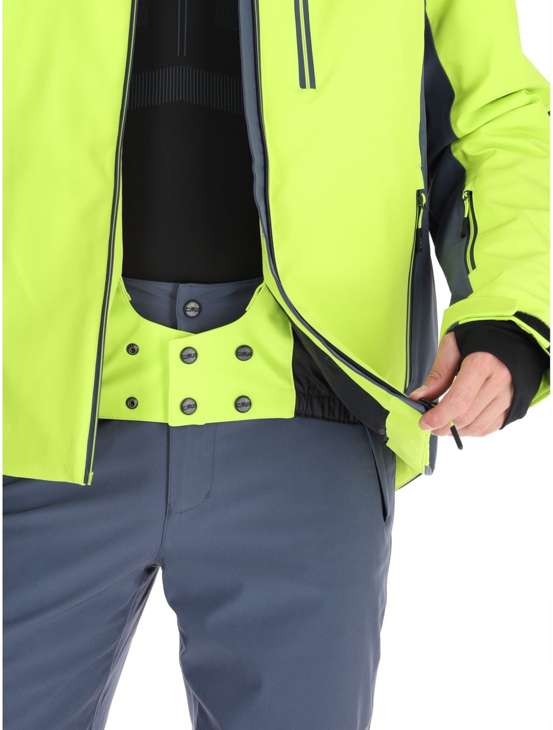 CMP, 34W4687 chaqueta de esquí hombres Acid verde 