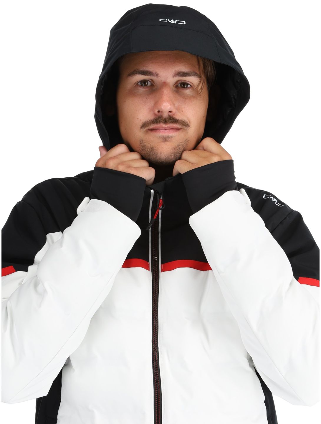 CMP, 34W4697 chaqueta de esquí hombres White blanco 