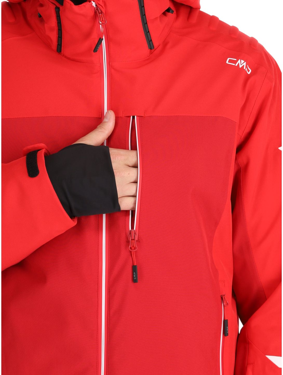 CMP, 34W4707 chaqueta de esquí hombres Chili rojo 